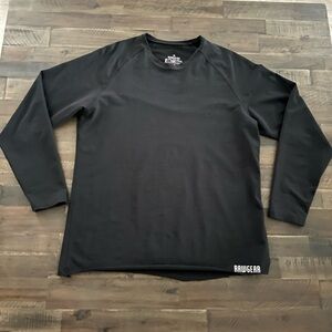MENS RAWGEAR BLACK LONG SLEEVE SHIRT